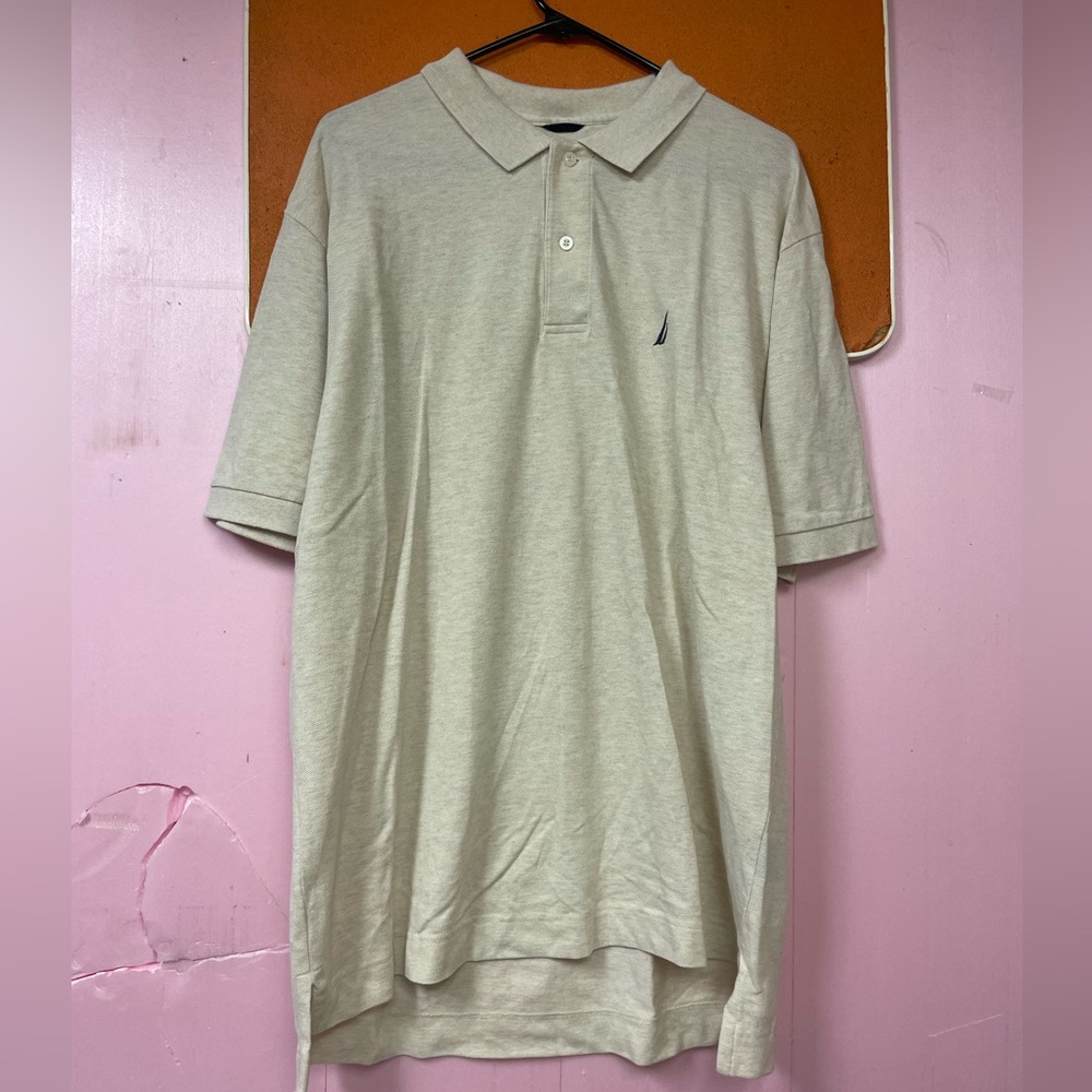 Nautica men’s short sleeve polo shirt Men’s Large